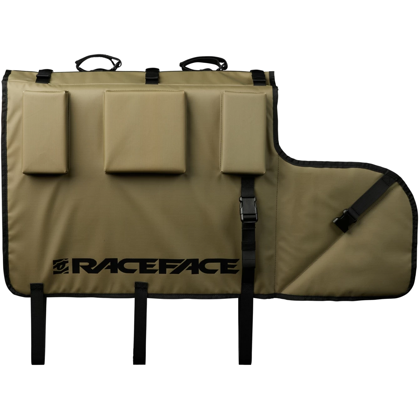 Race Face Tailgate T2 Half Stack Heckklappenpad - Olive 4 Race Face Tailgate T2 Half Stack Heckklappenpad - Olive – Bild 2