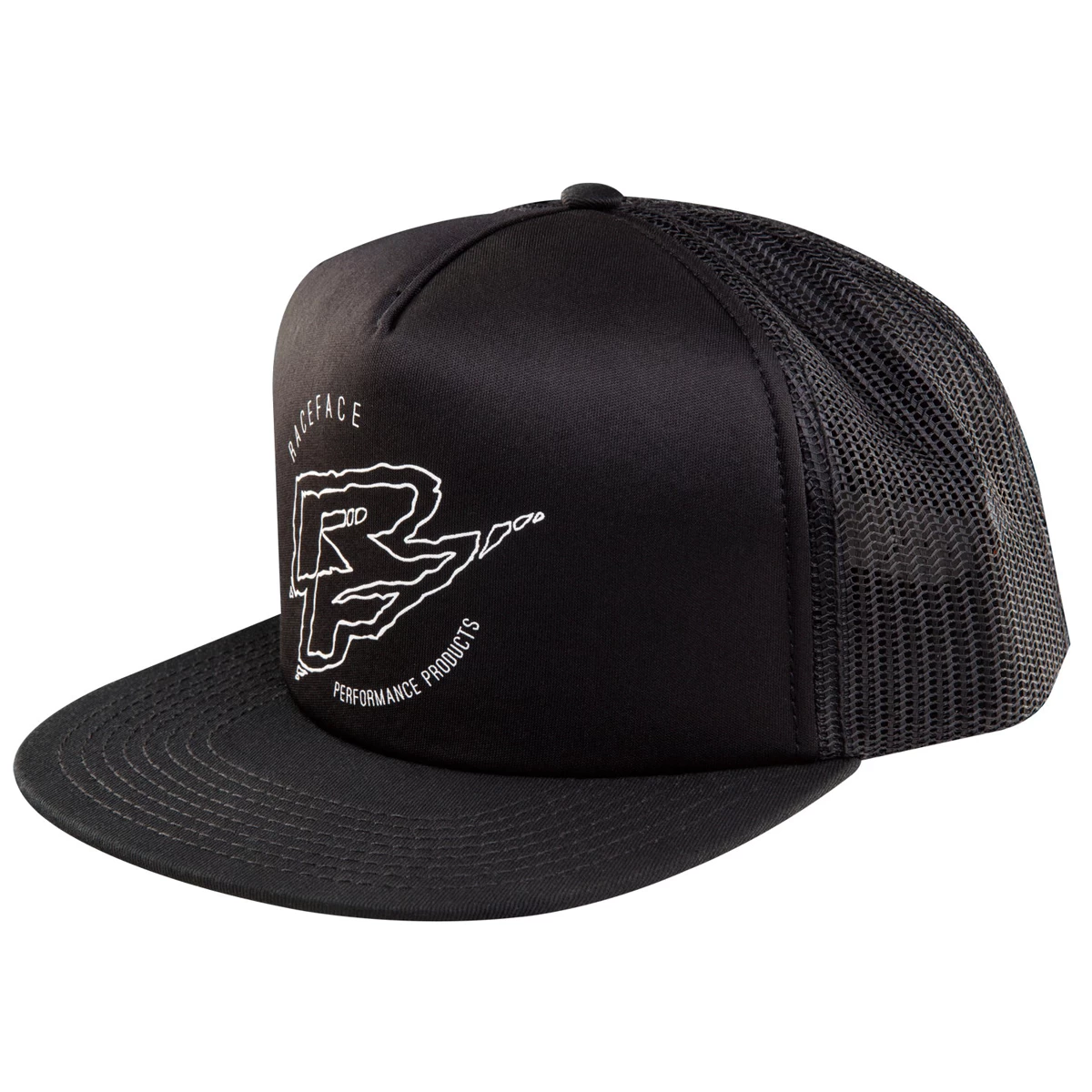 Race Face Surfer Foam Hat - Black One 3 Race Face Surfer Foam Hat - Black One